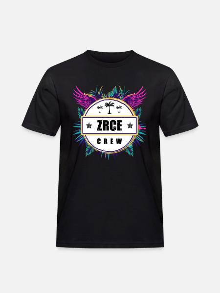 Zrce Crew Tropical - Men's Workwear T-Shirt - black