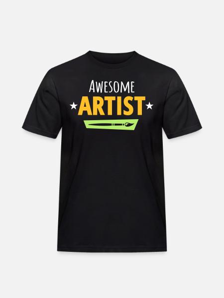 Artiste - T-shirt Workwear homme - noir