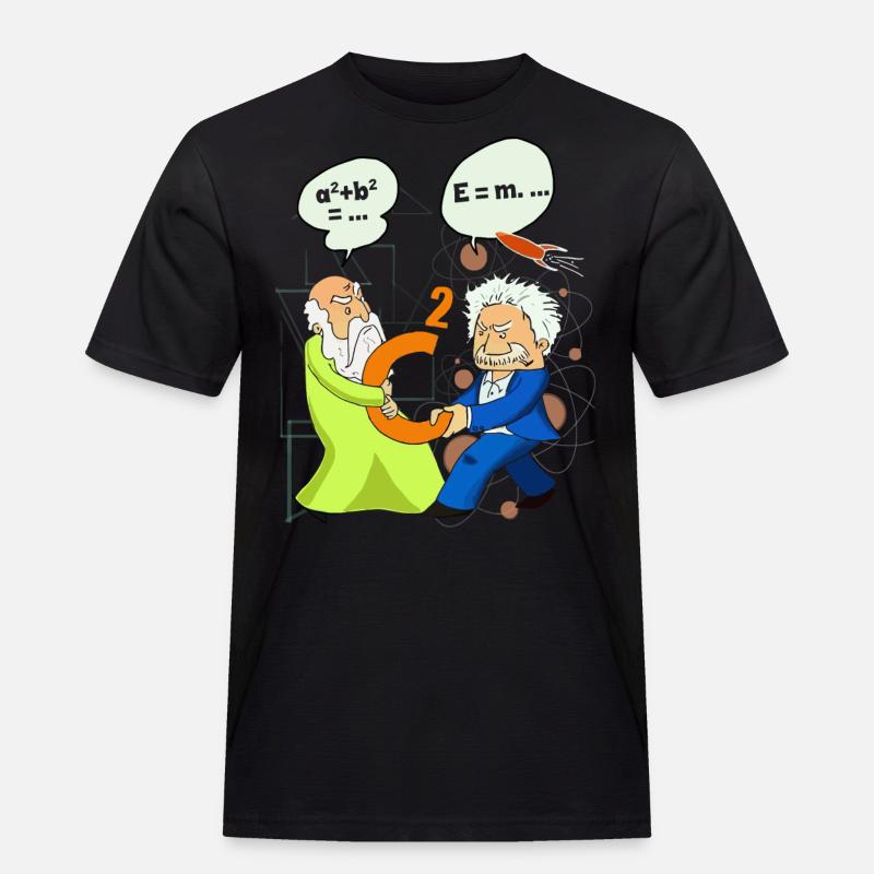 Chemise Math et Science - T-shirt Workwear homme - noir