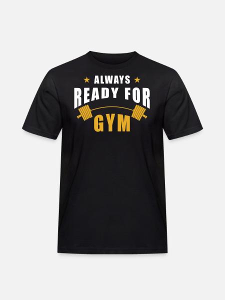 Gym gym workout - Men's Workwear T-Shirt - black