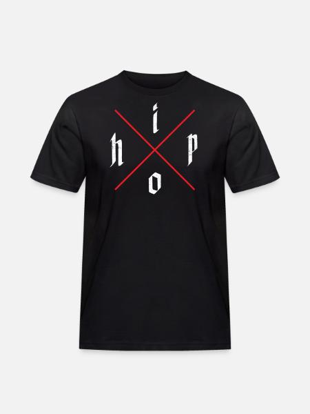 Hip Hop - Men's Workwear T-Shirt - black