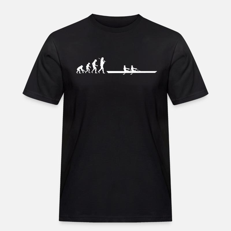 Evolution Rowing - Men's Workwear T-Shirt - black
