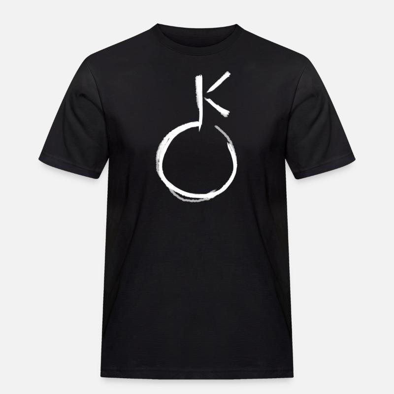 Astrologie Symbol - Männer Workwear T-Shirt - Schwarz