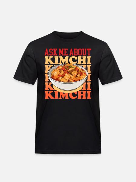 Kimchi Korean Kimchi Gift - Men's Workwear T-Shirt - black