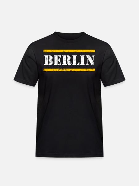 Berlin - Men's Workwear T-Shirt - black