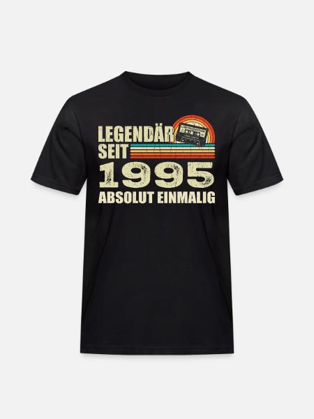 Légendaire depuis 1995 - absolument unique - T-shirt Workwear homme - noir