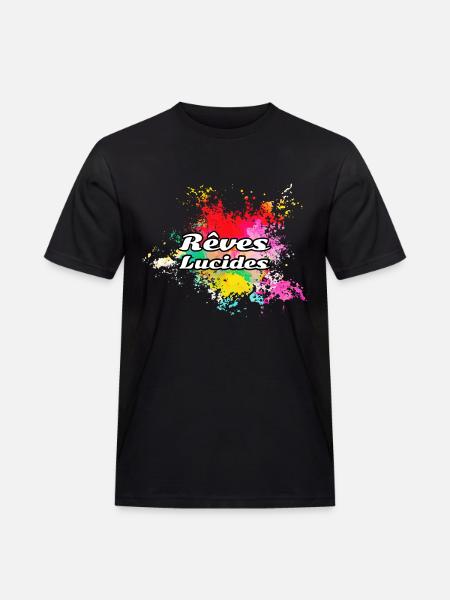 Rêves lucides - T-shirt Workwear homme - noir