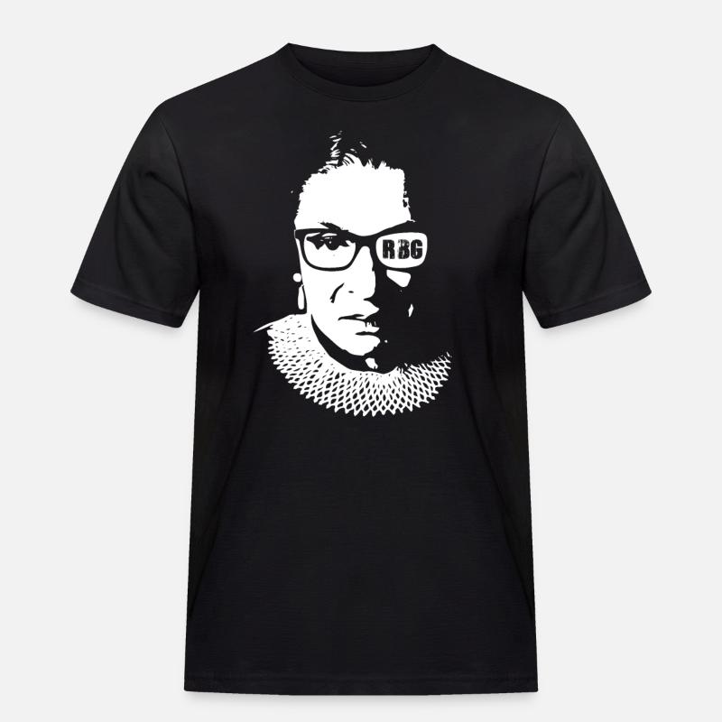 Funny Ruth Bader Ginsberg - Men's Workwear T-Shirt - black