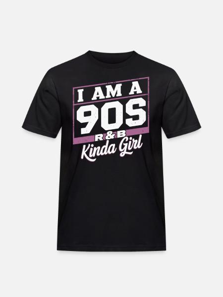 I'm a 90s R&B Kinda Girl - Men's Workwear T-Shirt - black