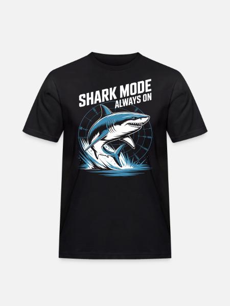 Hajtilstand altid på maritimt design - Herre Workwear T-Shirt - sort