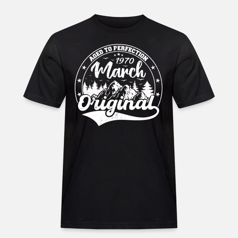 12 - Männer Workwear T-Shirt - Schwarz