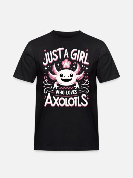 Poisson axolotl - T-shirt Workwear homme - noir