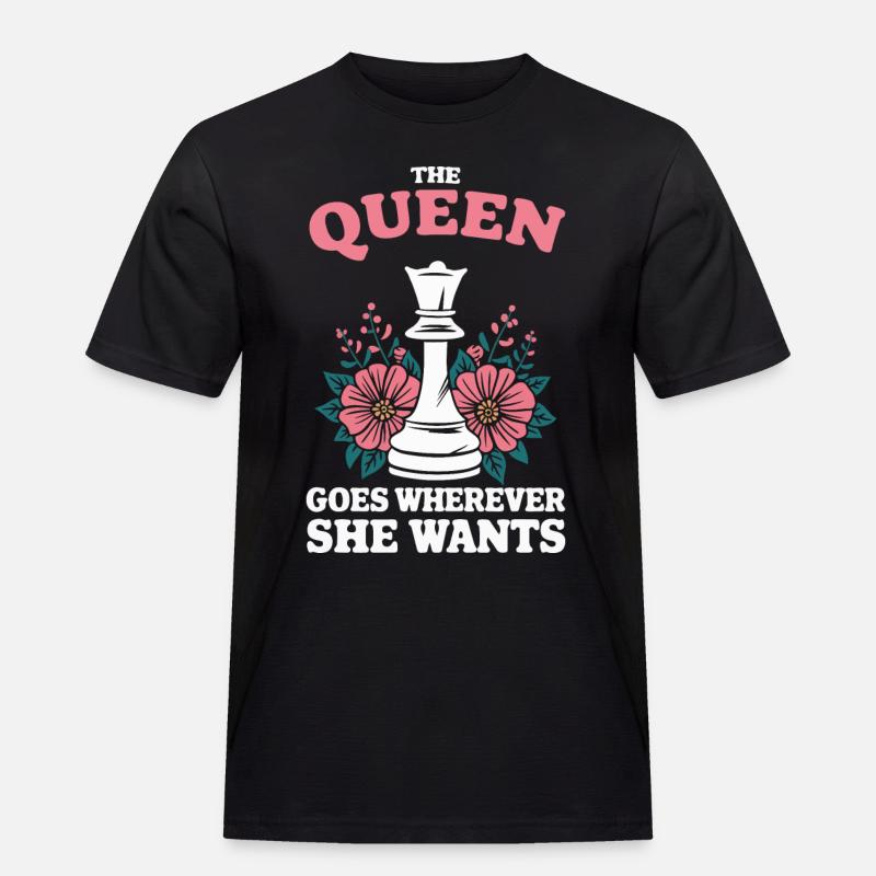 Chess Chess Player - Men's Workwear T-Shirt - black
