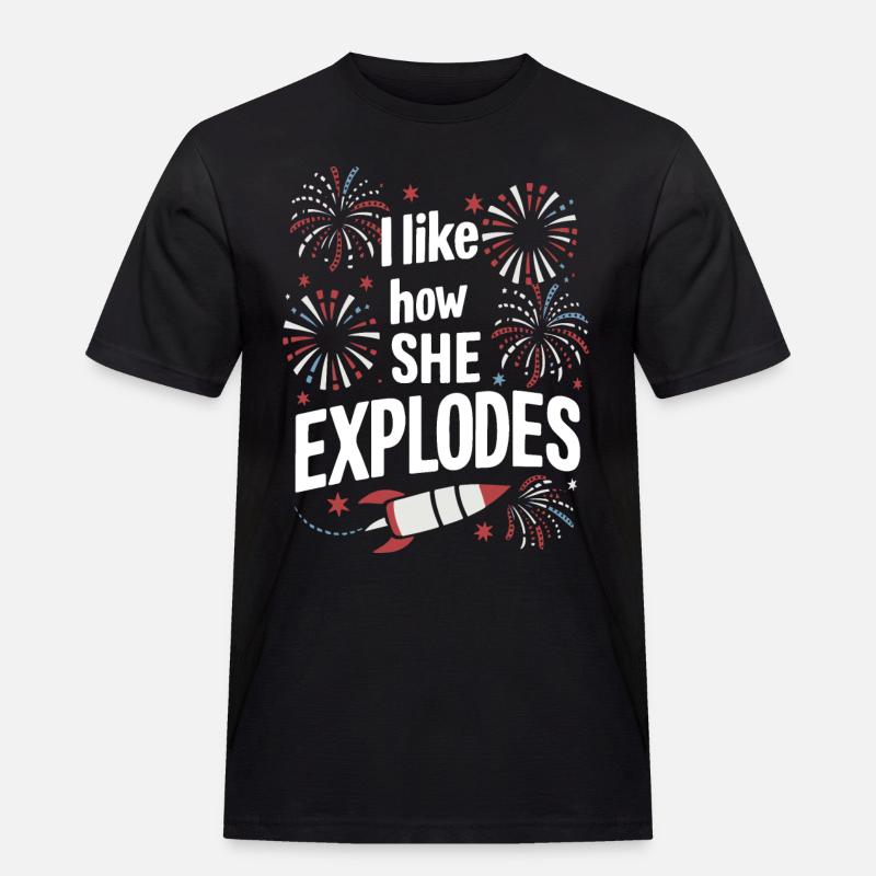 Pyrotechnics Fireworks Pyrotechnics - Men's Workwear T-Shirt - black