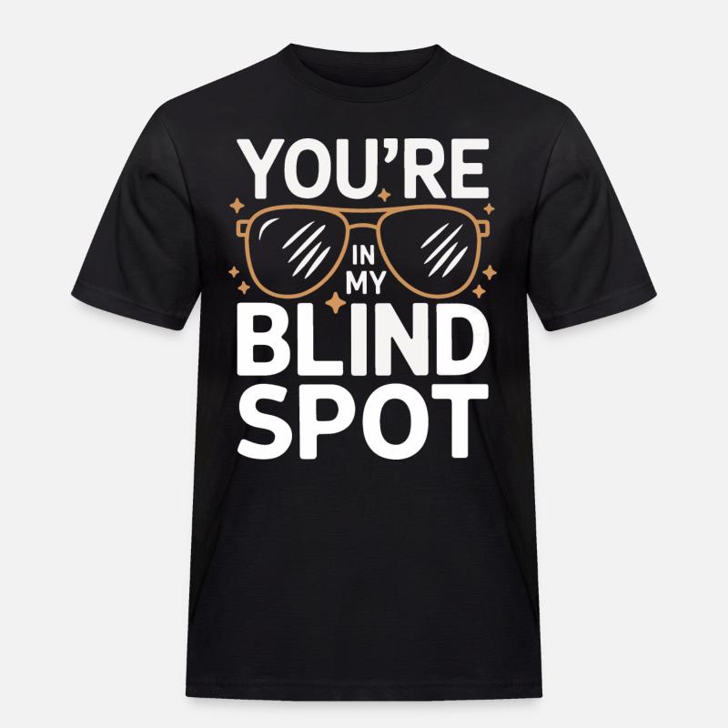Blinde Blindheit Sehbehinderte Menschen - Männer Workwear T-Shirt - Schwarz