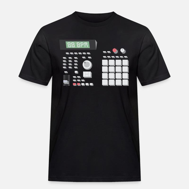 88 BPM MPC 2000 - Männer Workwear T-Shirt - Schwarz