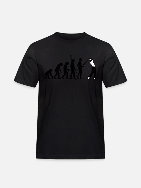 evolution_golf_b_2c - T-shirt Workwear homme - noir