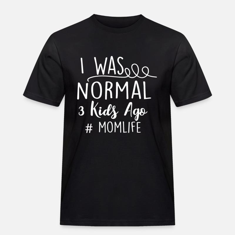 Mumie - Männer Workwear T-Shirt - Schwarz
