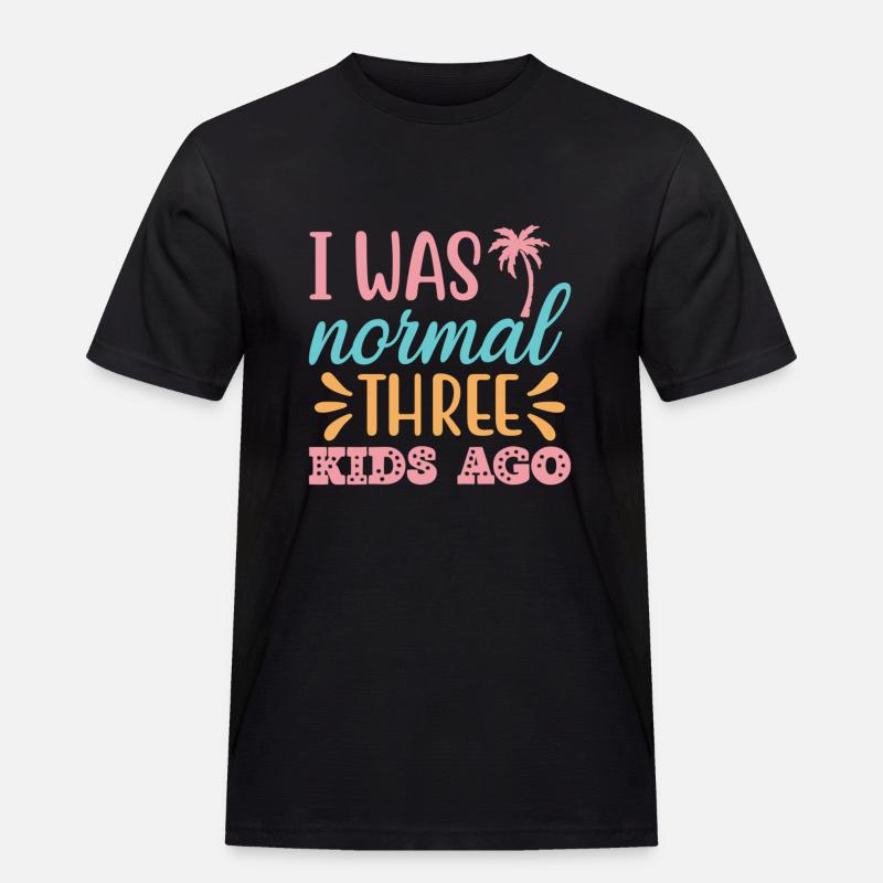 Mumie - Männer Workwear T-Shirt - Schwarz