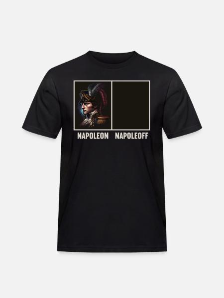 Napoleon Napoleoff Merry Napoleon Bonaparte - Men's Workwear T-Shirt - black