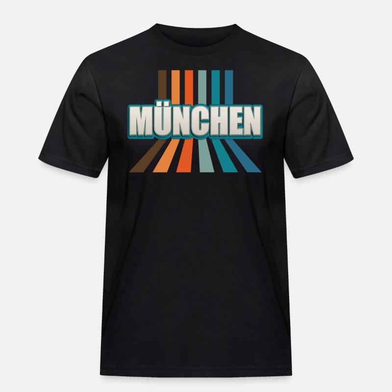 Munich Munich Munich - Men's Workwear T-Shirt - black