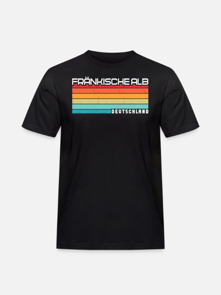 Franconian Alb - Men's Workwear T-Shirt - black