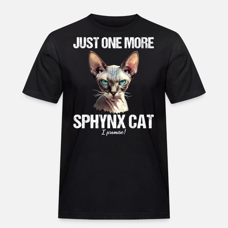 Sphynx Kätzchen Sphynx Katze - Männer Workwear T-Shirt - Schwarz