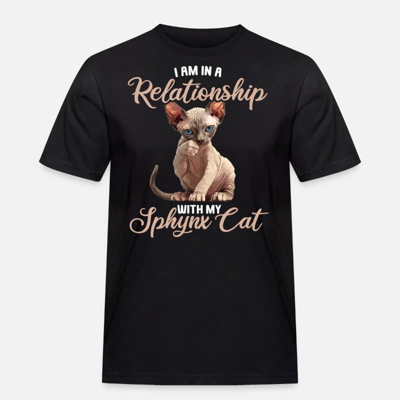 Sphynx Kätzchen Sphynx Katze - Männer Workwear T-Shirt - Schwarz