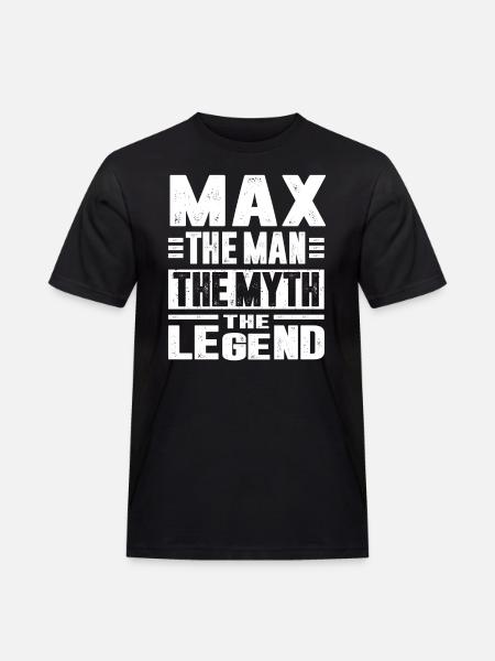 max - T-shirt Workwear homme - noir