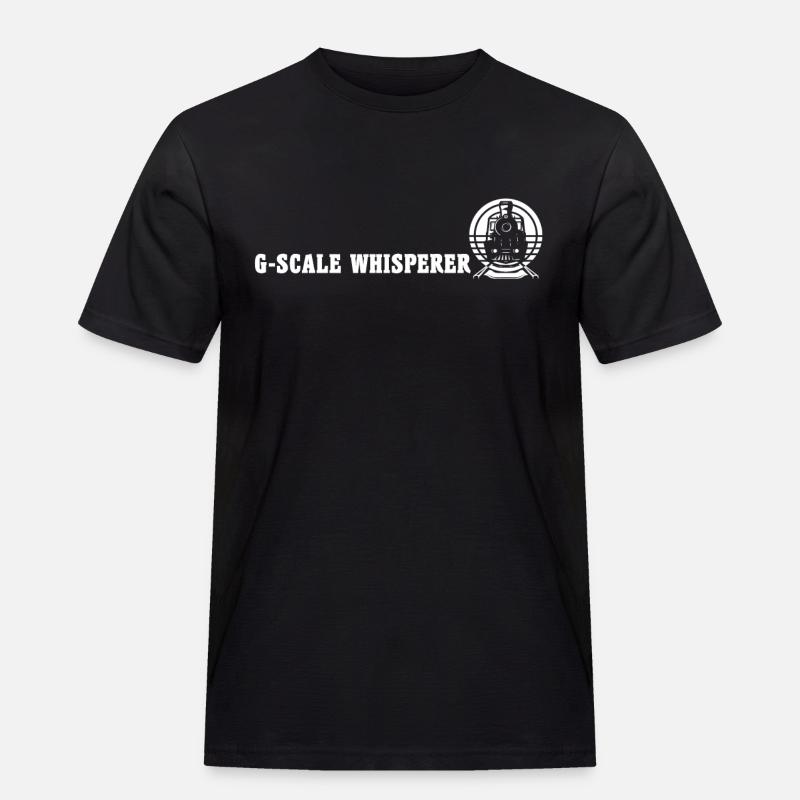 Garteneisenbahn Modellbahn Spur G - Männer Workwear T-Shirt - Schwarz