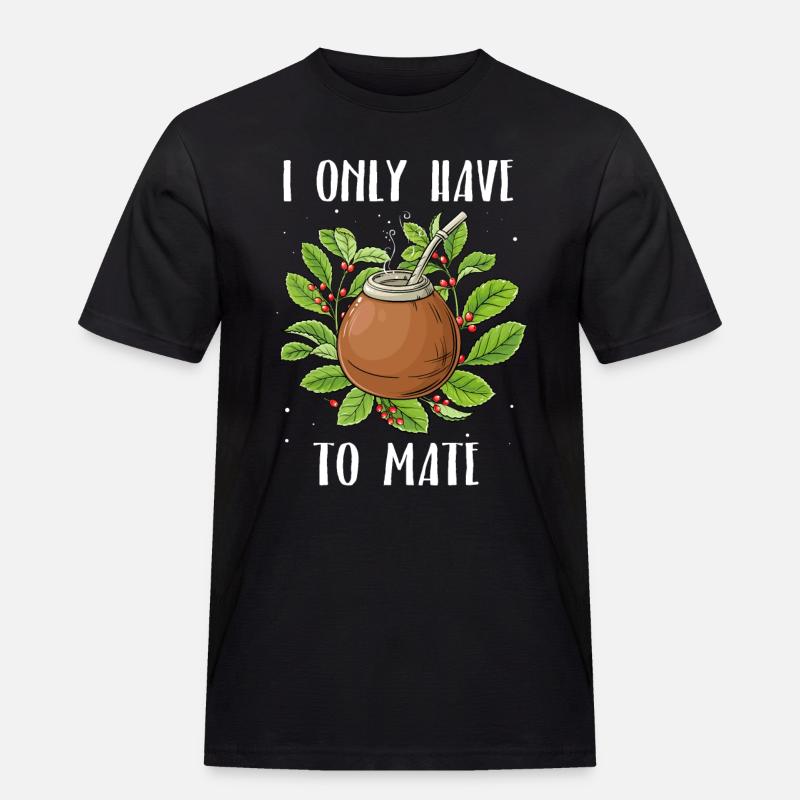 Mate Tee - Männer Workwear T-Shirt - Schwarz
