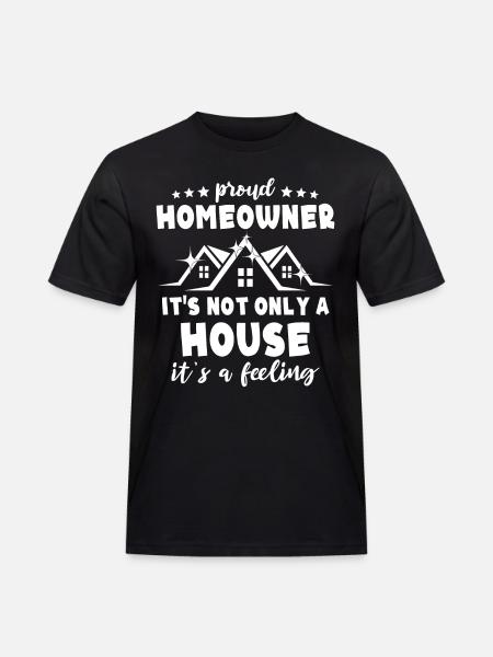 Homeowner New Home - Men's Workwear T-Shirt - black