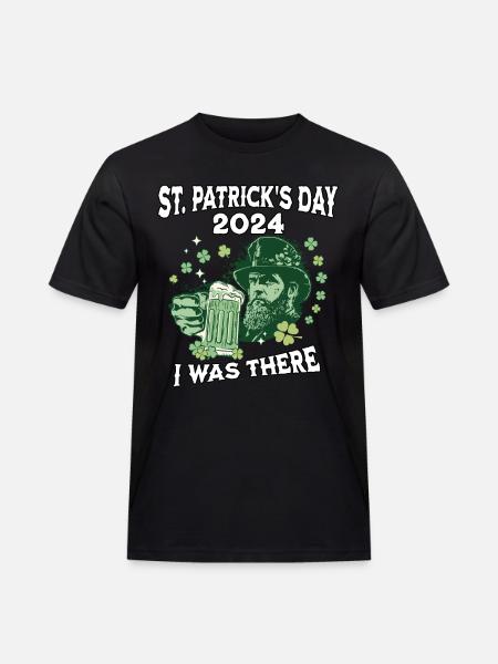 St. Patrick's Day 2024 - Men's Workwear T-Shirt - black