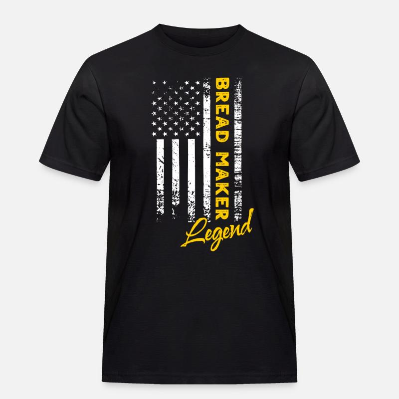 Breadmaker Legend - Men's Workwear T-Shirt - black