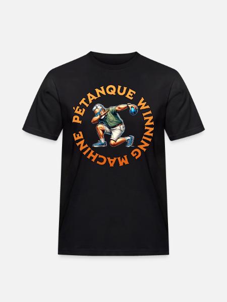 Petanque Winner - Men's Workwear T-Shirt - black
