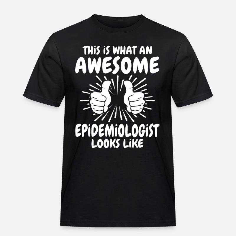 Épidémiologiste - T-shirt Workwear homme - noir
