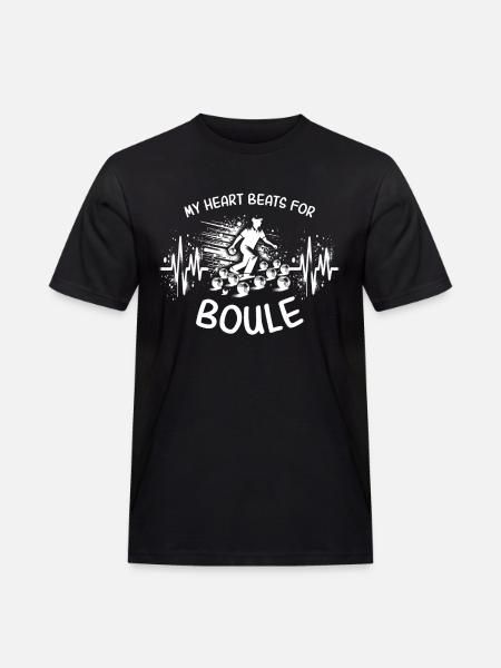 Boule ECG - Men's Workwear T-Shirt - black
