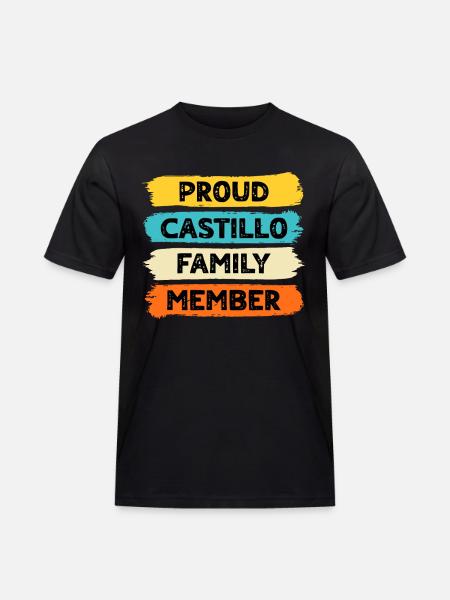 Fier Castillo - T-shirt Workwear homme - noir