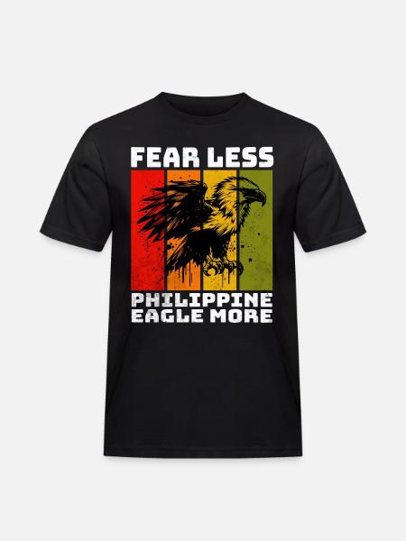 Philippine Eagle Monkey Eagle - Men's Workwear T-Shirt - black