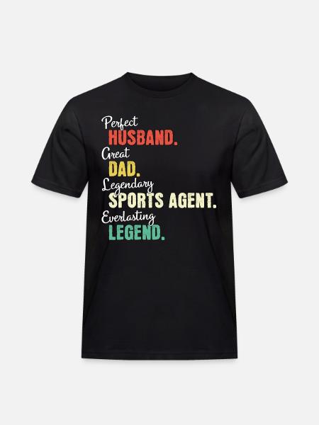 Papa agent sportif - T-shirt Workwear homme - noir