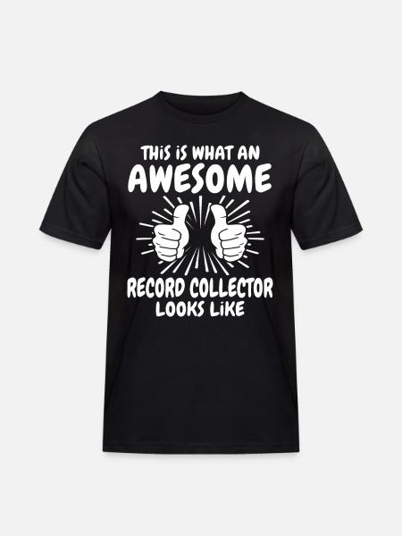 Collectionneur de disques - T-shirt Workwear homme - noir