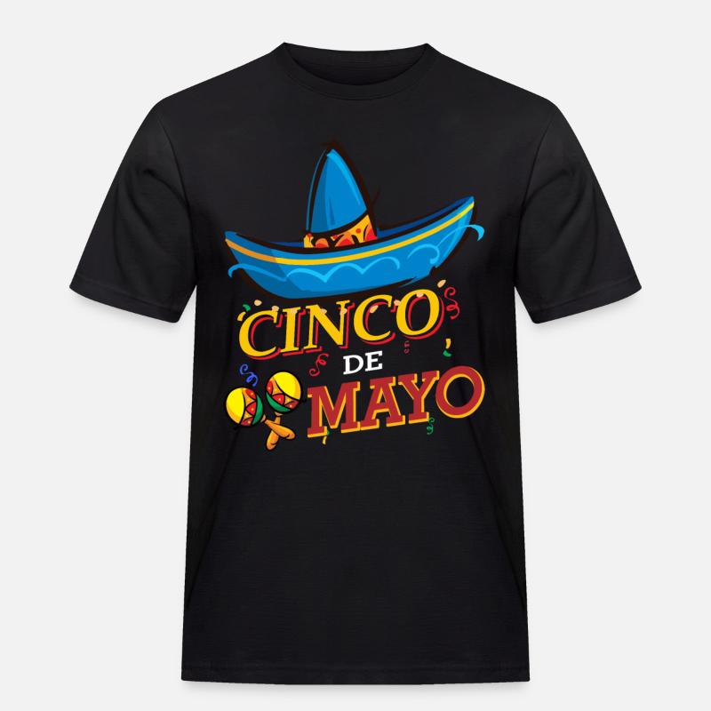 cinco de mayo - 5 de mayo - Männer Workwear T-Shirt - Schwarz