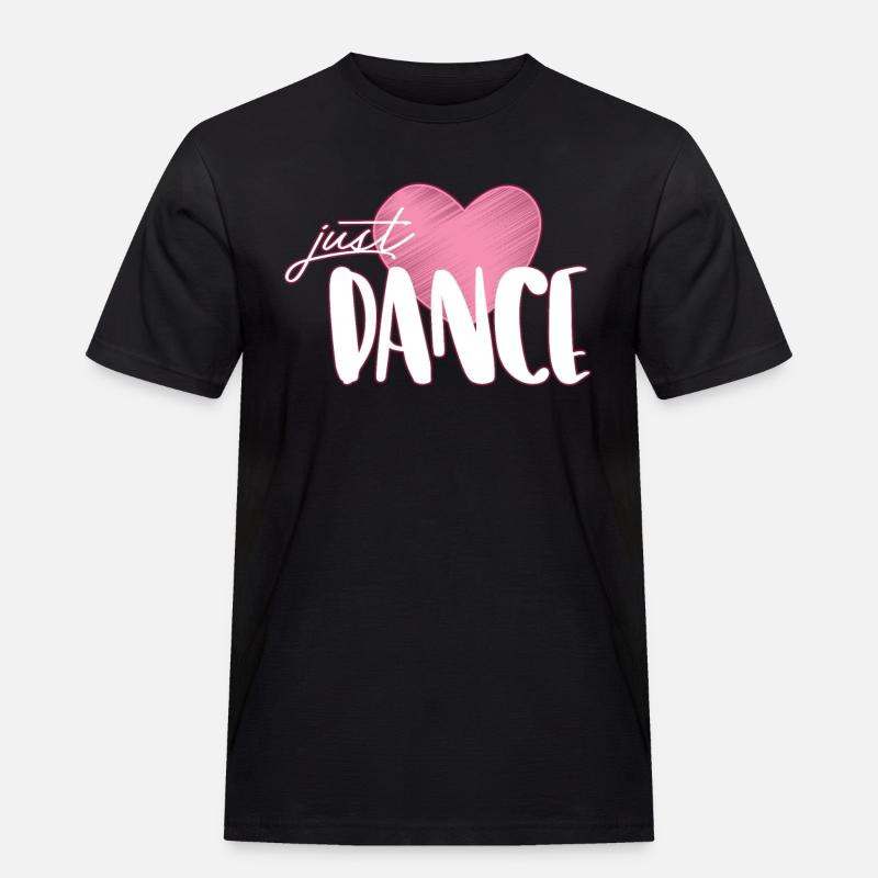 Tanzen - Männer Workwear T-Shirt - Schwarz