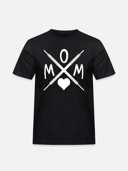 Mom - Mutter - Mama - Men's Workwear T-Shirt - black