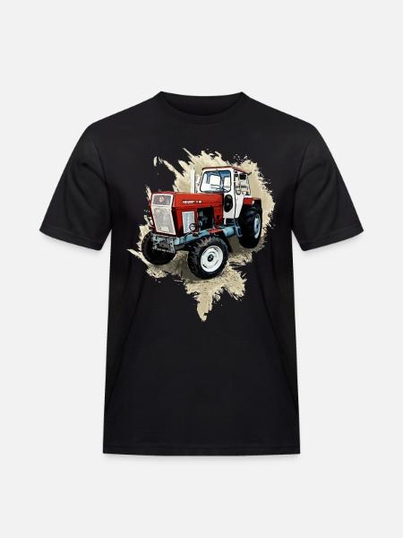 Tractor Fortschritt ZT 300 - Camiseta de trabajo para hombre - negro