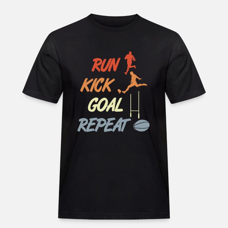 Rugby Motivation - Men's Workwear T-Shirt - black