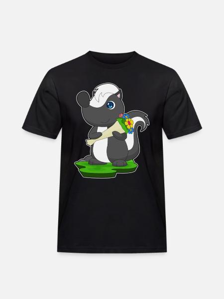 Bouquet de moufettes - T-shirt Workwear homme - noir