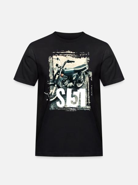 S51 - Grün - Männer Workwear T-Shirt - Schwarz