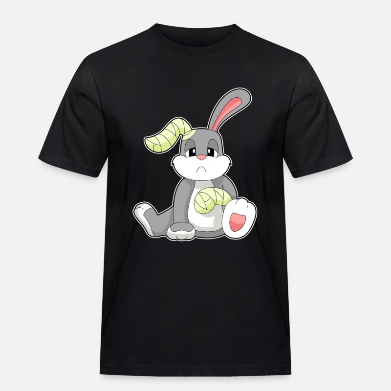 Rabbit Bandage - Men's Workwear T-Shirt - black