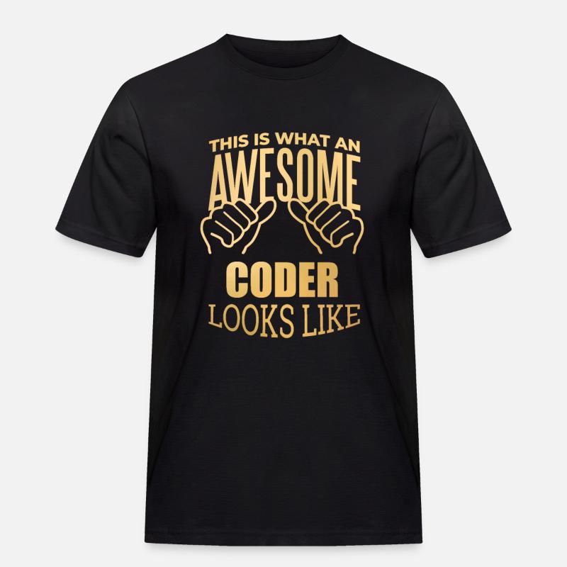 Coding Coding Coding - Men's Workwear T-Shirt - black